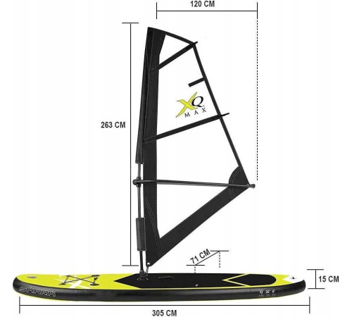 Надувна SUP дошка (Сапборд) XQ Max 7081094 305