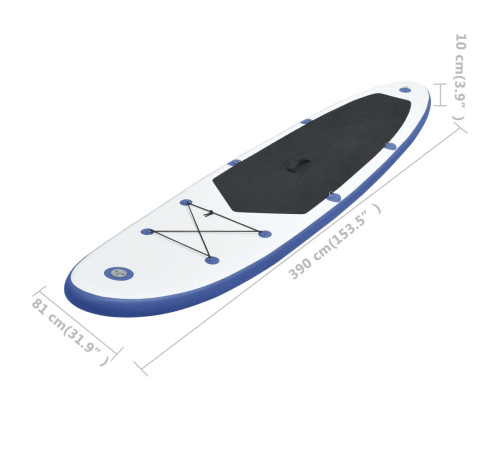 Надувна SUP дошка (Сапборд) vidaXL 92204 390