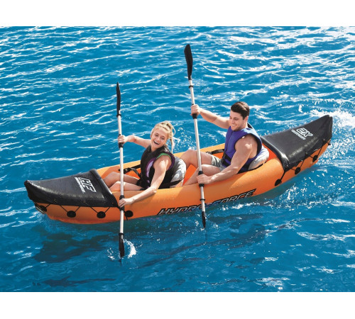 Надувний каяк HYDRO-FORCE Lite Rapid, 321 x 88 x 44 см Надувний каяк HYDRO-FORCE Lite Rapid, 321 x 88 x 44 см