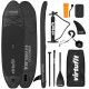 Надувна SUP дошка (Сапборд) VIRTUFIT OCEAN 275, чорна