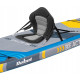 Надувна SUP дошка (Сапборд) Rebel ACTIVE RBA-4507 335 помаранчево-сіра