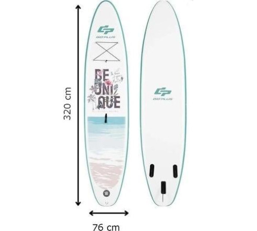 Надувна SUP дошка (Сапборд) Costway 320