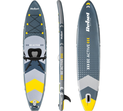 Надувна SUP дошка (Сапборд) Rebel ACTIVE RBA4501 350