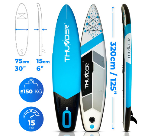 Надувна SUP дошка (Сапборд) THUNDER MARIS 320