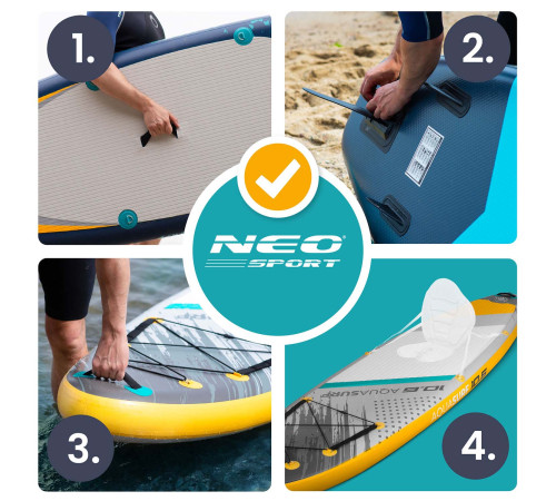 Надувна SUP дошка (Сапборд) Neo-Sport 170205 Aquasurf 320 х 84 х 15 см