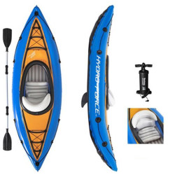 Надувний одномісний каяк HYDRO-FORCE Cove Champion, 275 х 81 х 45 см