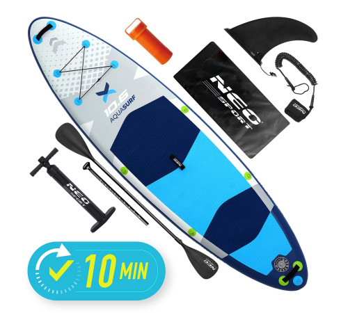 Надувна SUP дошка (Сапборд) Neo-Sport 170206 Aquasurf 320 х 84 х 15 см