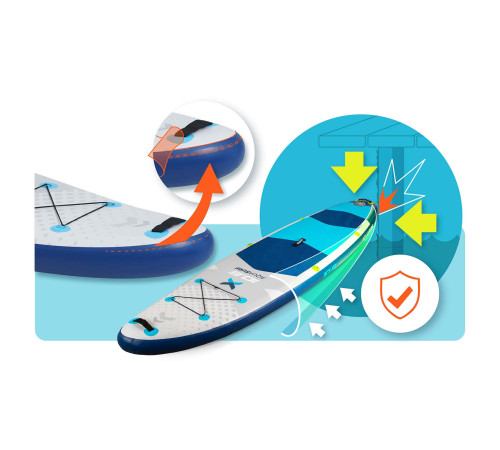 Надувна SUP дошка (Сапборд) Neo-Sport 170206 Aquasurf 320 х 84 х 15 см