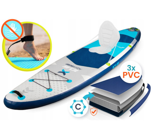 Надувна SUP дошка (Сапборд) Neo-Sport 170206 Aquasurf 320 х 84 х 15 см