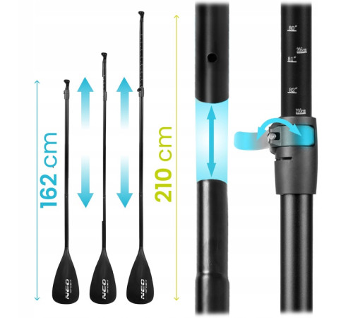 Надувна SUP дошка (Сапборд) Neo-Sport 170207 Aquasurf 320 х 84 х 15 см