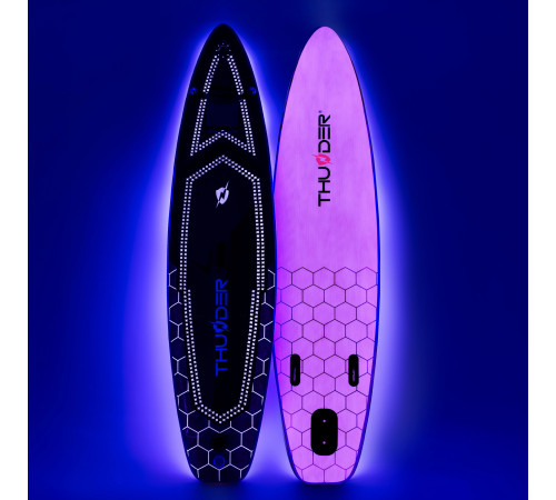 Надувна SUP дошка (Сапборд) з LED підсвічуванням THUNDER MOSSA 320