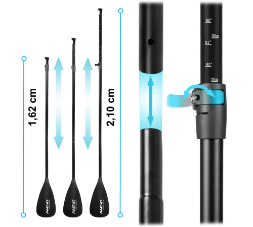 Надувна SUP дошка (Сапборд) Neo-Sport 170213 Aquasurf 320 х 84 х 15 см