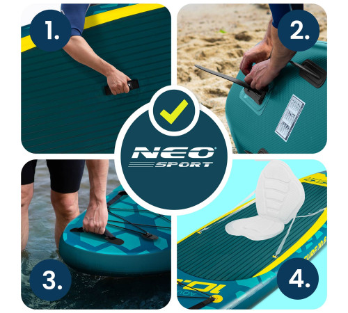 Надувна SUP дошка (Сапборд) Neo-Sport 170213 Aquasurf 320 х 84 х 15 см