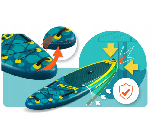 Надувна SUP дошка (Сапборд) Neo-Sport 170213 Aquasurf 320 х 84 х 15 см