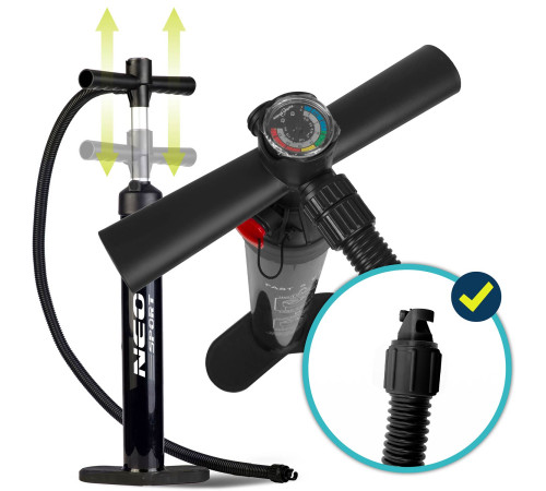 Надувна SUP дошка (Сапборд) Neo-Sport 170214 Aquasurf 320 х 84 х 15 см