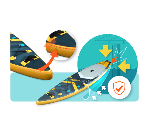 Deska SUP Reefbreak 350 x 81 x 15 cm Neo-Sport 170106