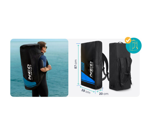 Deska SUP Reefbreak 350 x 81 x 15 cm Neo-Sport 170106