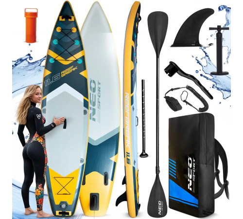 Надувна SUP дошка (Сапборд) Neo-Sport 170106 Reefbreak 350 х 81 х 15 см