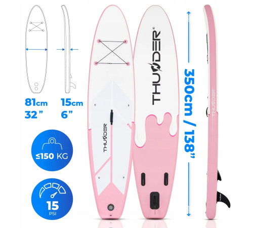 Надувна SUP дошка (Сапборд) THUNDER CANDY 350