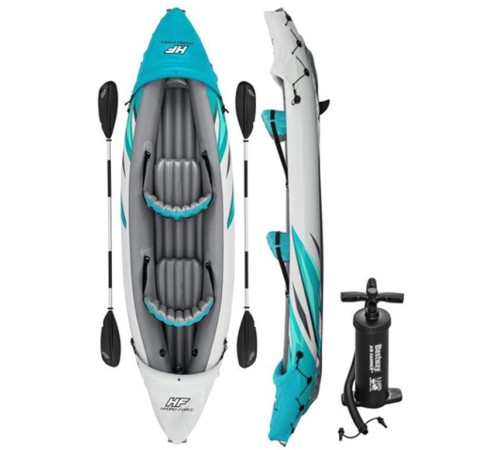 Каяк надувний BESTWAY Rapid Elite 2 312 x 98 см, біло-бірюзовий
