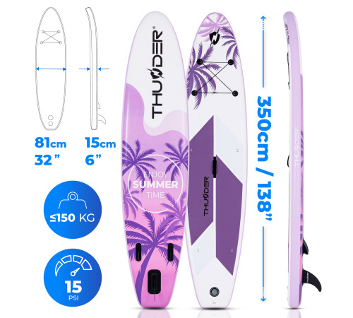 Надувна SUP дошка (Сапборд) THUNDER SOLA 350