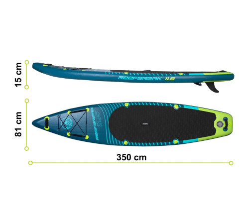 Надувна SUP дошка (Сапборд) Neo-Sport 170300 Reefbreak 350