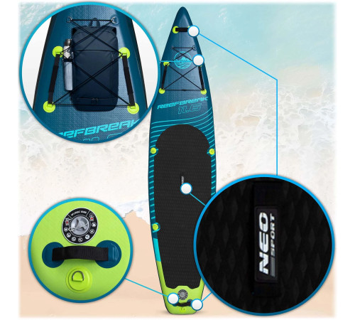 Надувна SUP дошка (Сапборд) Neo-Sport 170300 Reefbreak 350
