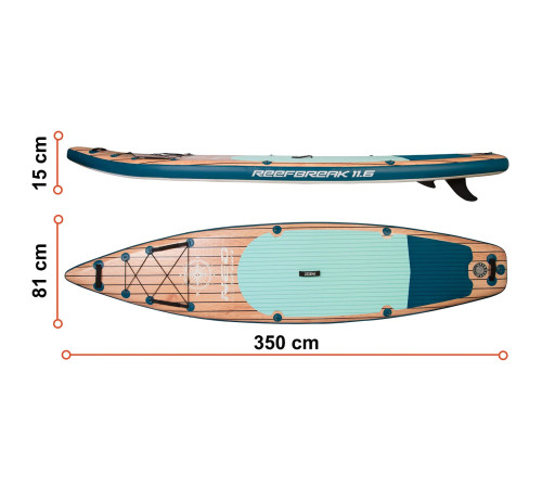 Надувна SUP дошка (Сапборд) Neo-Sport 170304 Reefbreak 350