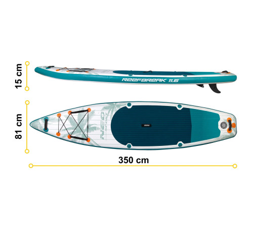 Надувна SUP дошка (Сапборд) Neo-Sport 170305 Reefbreak 350