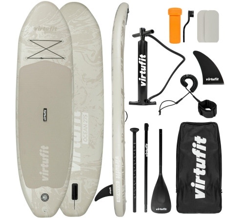 Надувна SUP дошка (Сапборд) VIRTUFIT OCEAN 275, бежева