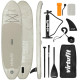 Надувна SUP дошка (Сапборд) VIRTUFIT OCEAN 275, бежева