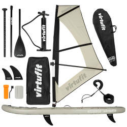 Надувна SUP дошка (Сапборд) VIRTUFIT SURFER 305, бежева