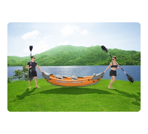 Надувна байдарка Bestway 65077 Lite Rapid X2 321 x 88 см Надувна байдарка Bestway 65077 Lite Rapid X2 321 x 88 см