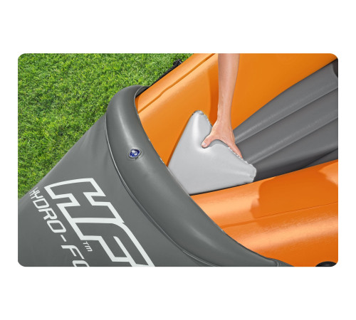 Надувна байдарка Bestway 65077 Lite Rapid X2 321 x 88 см Надувна байдарка Bestway 65077 Lite Rapid X2 321 x 88 см