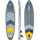 Надувна SUP дошка (Сапборд) REBEL ACTIVE RBA-4507 335 сіро-жовта