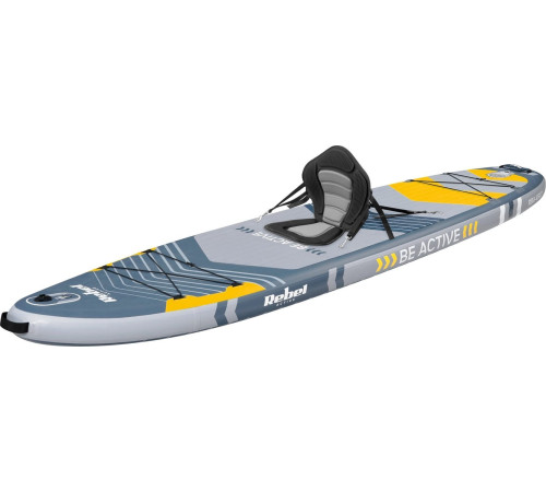 Надувна SUP дошка (Сапборд) REBEL ACTIVE RBA-4507 335 сіро-жовта