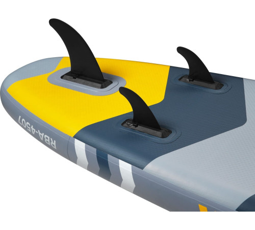Надувна SUP дошка (Сапборд) REBEL ACTIVE RBA-4507 335 сіро-жовта