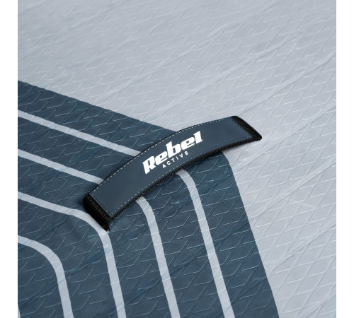 Надувна SUP дошка (Сапборд) REBEL ACTIVE RBA-4507 335 сіро-жовта