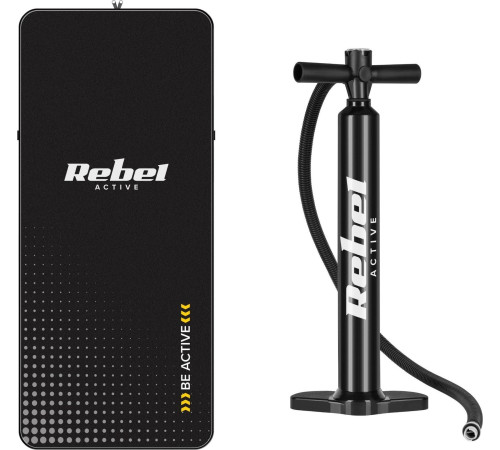 Надувна SUP дошка (Сапборд) REBEL ACTIVE RBA-4507 335 сіро-жовта