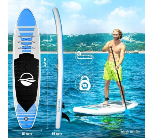 Надувна SUP дошка (Сапборд) FreeFlow SereneLife 320