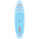 Надувна SUP дошка (Сапборд) VIRTUFIT SPLASH 255 см, блакитна