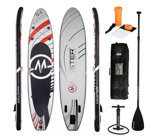 Надувна SUP дошка (Сапборд) MASTER Aqua Megalodon 12,5" 380 Надувна SUP дошка (Сапборд) MASTER Aqua Megalodon 12,5" 380