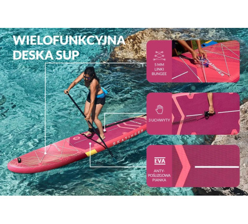 Надувна SUP дошка (Сапборд) Skatinger Prana Meteor 350