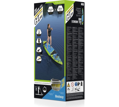 Надувна SUP дошка (Сапборд) Bestway 65373 Hydro Force Aqua Excursion 381