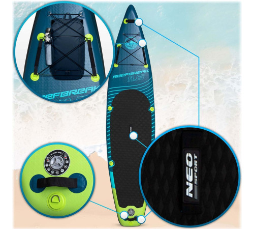 Надувна SUP дошка (Сапборд) NeoSport 170300 Reefbreak 350