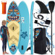 Deska SUP Aquasurf 275 x 76 x 12 cm Soke 850000