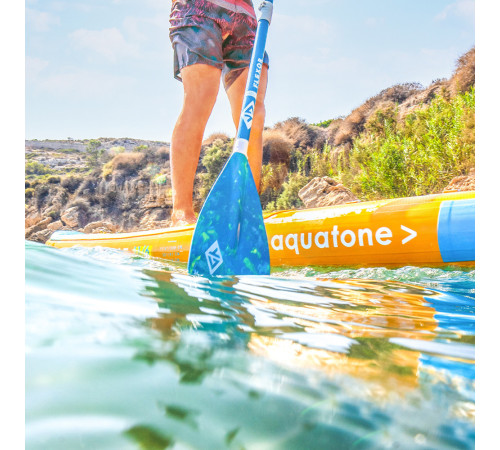 Весло для серфінгу Aquatone Flexor зі скловолокна для SUP серфінгу - синій Весло для серфінгу Aquatone Flexor зі скловолокна для SUP серфінгу - синій