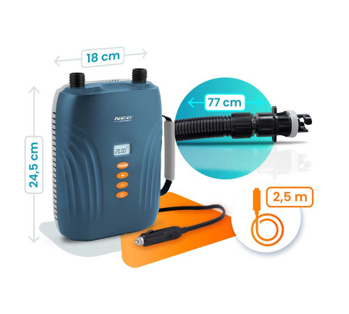 Насос електричний для надувного човна SUP Neo-Sport NS-713