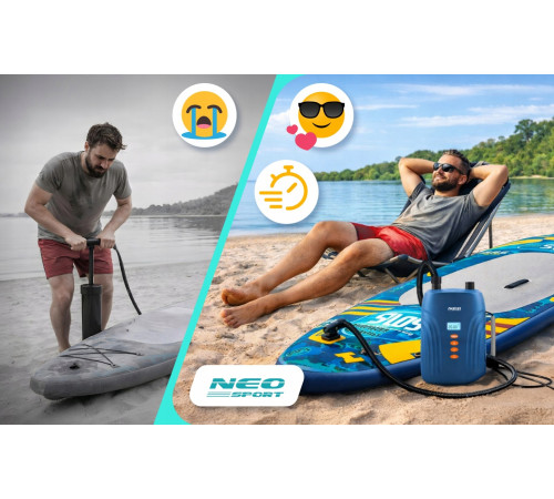 Насос електричний для надувного човна SUP Neo-Sport NS-713