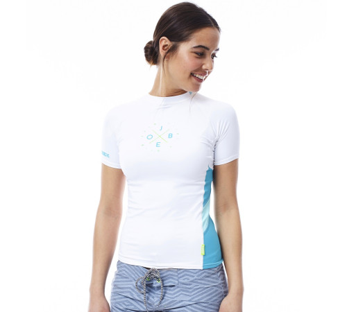Жіноча футболка для водних видів спорту Jobe Rashguard - розмір M / білий